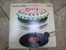 Vintage The Rolling Stones LP Record Album Let It Bleed WITH Poster