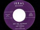 Mod New Breed R&B Northern Soul 45 JOE SIMON Just Like Yesterday Irral HEAR