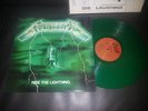 METALLICA - 1984 Ride The Lightning GREEN LP by Bernett heavy metal FREE SHIPPIN