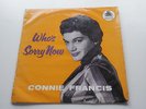 CONNIE FRANCIS  ORIGINAL  1958 UK 10
