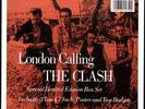 THE CLASH 'LONDON CALLING' BOX SET BADGES POSTER PUNK 1988