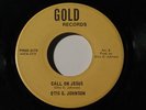 JAN MILLEDGE/OTIS G JOHNSON GET TO HEAVEN/CALL ON JESUS  Gospel/Soul,45,VG+