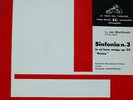 FURTWANGLER / BEETHOVEN symp. no 3  / LA VOCE DEL PADRONE QALP 10030