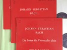 ROLF LOOSER  Bach cello suites SWISS 3 LP SET VDE rare  EX+