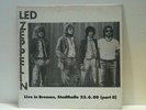 LED ZEPPELIN rare record live in bremen, sthadthalle 23.06.1980 part II, ltd 150