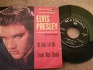 ELVIS - MY BABY LEFT ME / LAWDY MISS CLAWDY 45 GIRI 7'' RARE EP ITALY RCA VICTOR