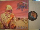 DEATH leprosy LP 1988 AUTOGRAPHED BATHORY ANTHRAX METALLICA SLAYER