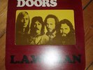 DOORS LP LA WOMAN ELEKTRA UK 1ST A1/B1 WINDOW SLEEVE + CRUCIFIX INNER