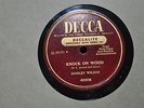 Dooley Wilson AS TIME GOES BY/KNOCK ON WOOD  Decca 40006 -  78 rpm Casablanca
