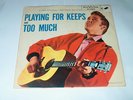 Vintage Elvis Presley Playing For Keeps & Too Much RCA Victor 45 RPM Record VGC