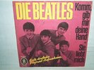 The Beatles Komm gib mir deine Hand Sie liebt mich dich Odeon O 22671 Fehldruck