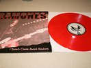RAMONES I Don't Care About History LP Red Vinyl M Sex Pistols Screeching Weasel