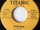Kell Osborne RARE NORTHERN SOUL 45 Quicksand / The Lonely Boy Song TITANIC HEAR