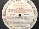 78rpm Marconi Velvet Tone fiber record 0294, Bert Williams 