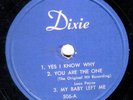 DIXIE 78 EP MY BABY LEFT ME LEON PAYNE +5 (GEORGE JONES, ETC) ROCKABILLY STARDAY