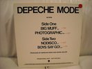DEPECHE MODE BIG MUFF PHOTOGRAPHIC NO DISCO 12