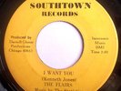 SWEET CROSSOVER SOUL 45-THE FLAIRS-I WANT YOU /ALL I NEED on SOUTHTOWN