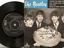 THE BEATLES I WANT TO HOLD YOUR HAND EP (THE CAKE EP) DANISH SWEDISH 45+PS 1964