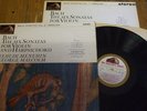ASD 489-90 Bach Violin & Harpsichord Sonatas / Menuhin etc. W/G 2 LP set