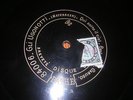 ULTRA  RARE FRENCH 78 rpm    PATHE ETCHED  tenor CARUSO  / MEYERBEER . PUCCINI