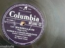 78 rpm LA GARDE REPUBLICAINE la marseillaise / la brabanconne F J BRUN