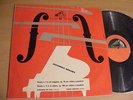 BRAHMS SONATAS /GIOCONDA DE VITO -EDWIN FISCHER /50'S LP LA VOCE DEL PADRONE EX+