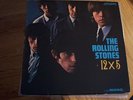 ROLLING STONES 12X5 MONO MAROON OPEN LETTER LABEL-1A MATRIX NUMBERS