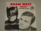 RARE 1966 FOX 627 ADAM WEST/BATMAN 45 RPM RECORD W/JACKET-MIRANDA/YOU ONLY SEE H