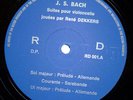 RENE DEKKERS / BACH suites for cello / PRIVATE PRESSING