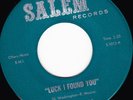 NORTHERN SOUL  45 RPM - THE V. WAGERS on SALEM RECORDS