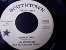 MEMPHIS GARAGE BLUES R&B Monkey Man   Jim Dickinson 45 SOUTHTOWN 22006