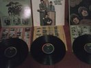 3 beatles records rubber soul t2442,yesterday and today t2553, beatles'65 t2228