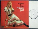 FRANCE GALL, Portrait In Musik, Rare Weißmuster, einseitig bespielt, 4 LP 1972