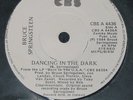 Bruce Springsteen Irish CBS white label 7'' vinyl Dancing In The Dark - record