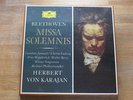 BEETHOVEN - Missa Solemnis - KARAJAN Wunderlich Janowitz-  sealed  box DGG