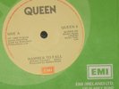 Rare Queen 7'' vinyl Irish pressing - Hammer To Fall - Irish green sleeve - 1984