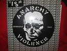 GISM ANARCHY VIOLENCE X2 LP LIP CREAM STALIN CRASS PUSHEAD RANCID POISON IDEA