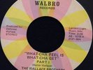 Rare Ohio Funk 45 WALLACE BROTHERS on WALBRO 