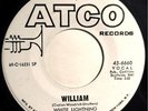* WHITE LIGHTNING William/Of paupers & Poets RARE HEAVY PSYCH FUZZ Atco 45 HEAR