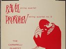 LONDON BLUEBACK CS 6174 CARMIRELLI QUARTET RAVEL PROKOFIEV ORIGINAL FFSS LP