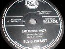 78 RPM – Elvis Presley – Jailhouse Rock - RCA 10