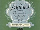 Pathe DTX 127 - Brahms - Cello Sonatas - Maurice MARECHAL - Jeanne-Marie DARRE