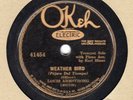 Okeh 41454 LOUIS ARMSTRONG & EARL HINES Weather Bird 1930 