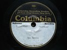 BEN SELVIN ORCH 'MONA' COLUMBIA TEST PRESSING  HOT SOLOS & UNISSUED IN USA