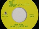 TECHNICS “Hey Girl Don’t Leave Me” rare northern soul 45 CHEX 1013  HEAR