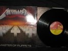LP METALLICA - MASTER OF PUPPETS,MUSIC FOR NATION RECORDS, FIRST UK PRESS 1986