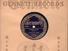 GENNETT 5607 Red Onion Jazz Babies LOUIS ARMSTRONG  Santa Claus Blues  1924 E