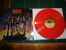 KISS DESTROYER RED VINYL LP NEAR MINT