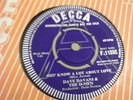 DAVE DAVINI & THE D MEN  SHE KNOW  45 RARE  DEMO 1ST PRESS  PLAYS  NICE VG+ 