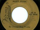 HOUND DOG TAYLOR Alley Music BLUES ROCKER 45 on FIRMA 626